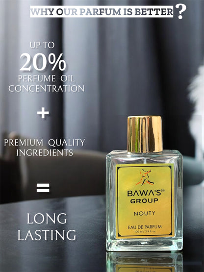 Bawa's Group Luxury Nouty - 100ml  (INSPIRED BY BLUE DE CHANEL) MEN