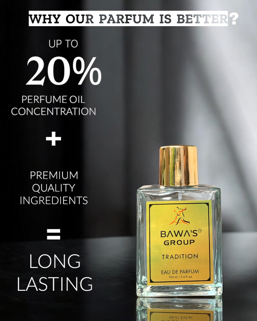 Bawa's Group Luxury Tradition - 100ml (OUR BLEND) MEN