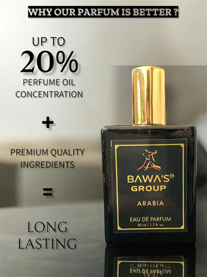 Bawa's Group Luxury Arabia - 50ml (INSIRED BY RASASI HAWAS) UNISEX