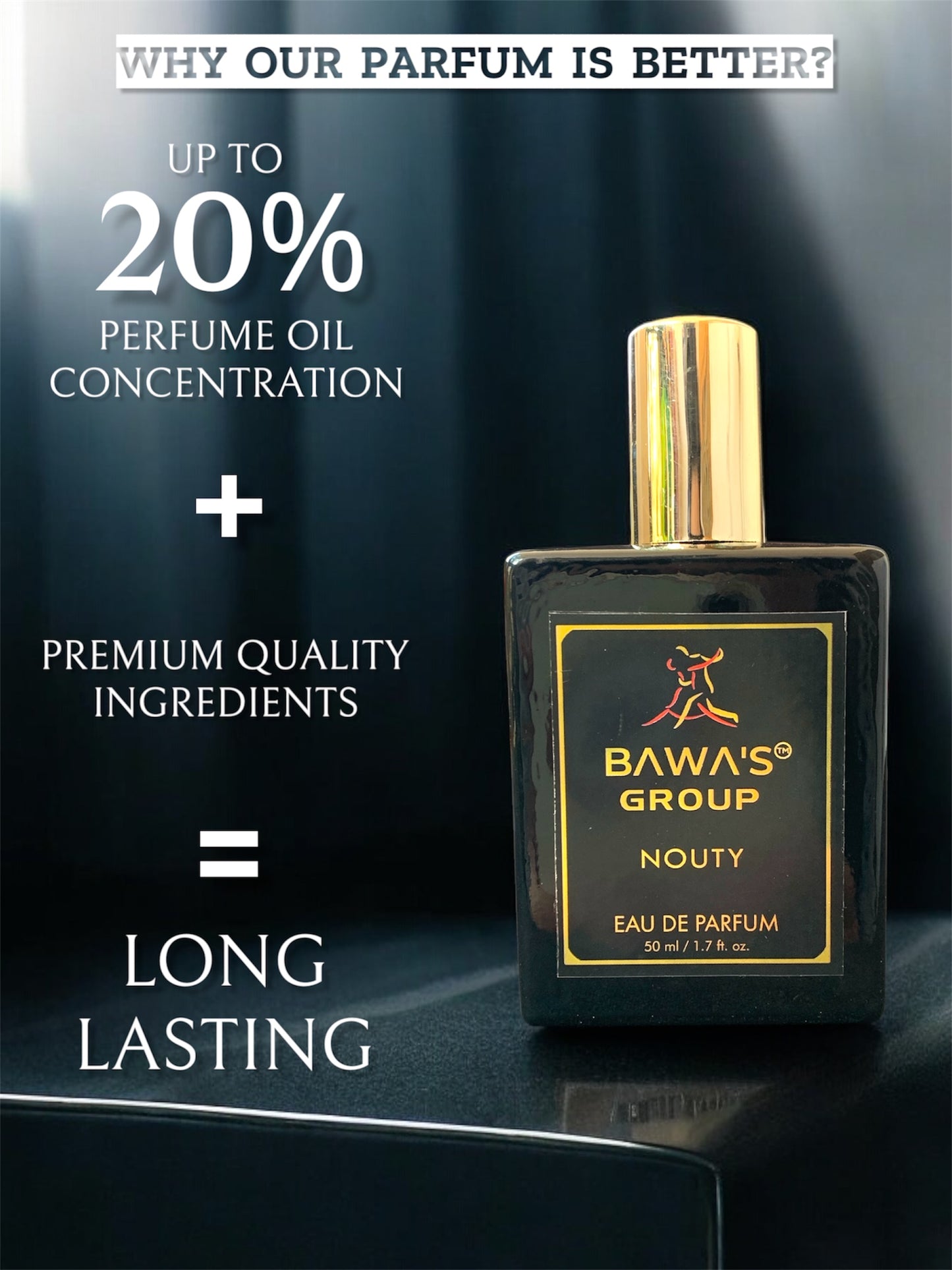 Bawa's Group Luxury Nouty - 50ml (INSPIRED BY BLUE DE CHANEL) MEN